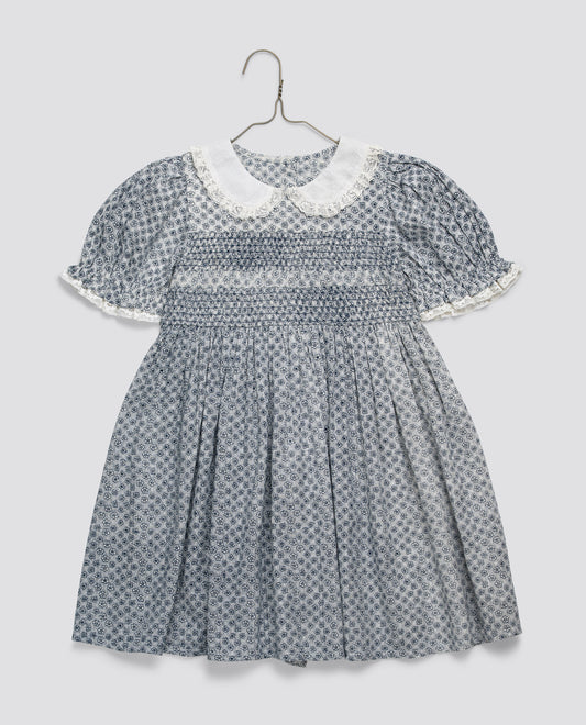 Little Cotton Clothes Lulu Smocked Dress in Tenby Floral