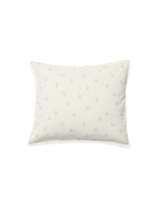 Garbo & Friends La Fraise Seersucker Pillowcase