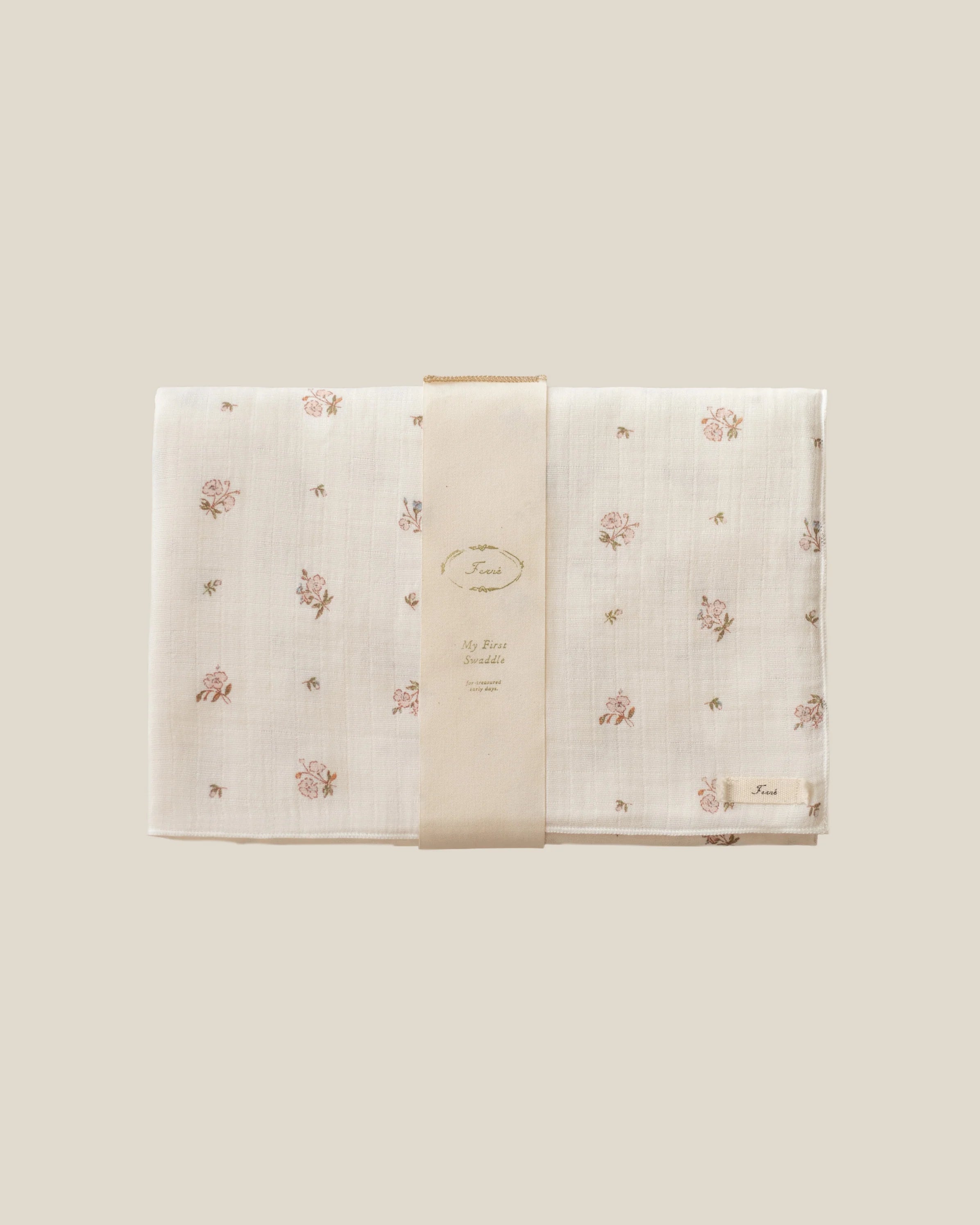 ferne baby Swaddle - Poppy Floral