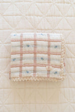 New Grain Meadow Baby Quilt - Petal