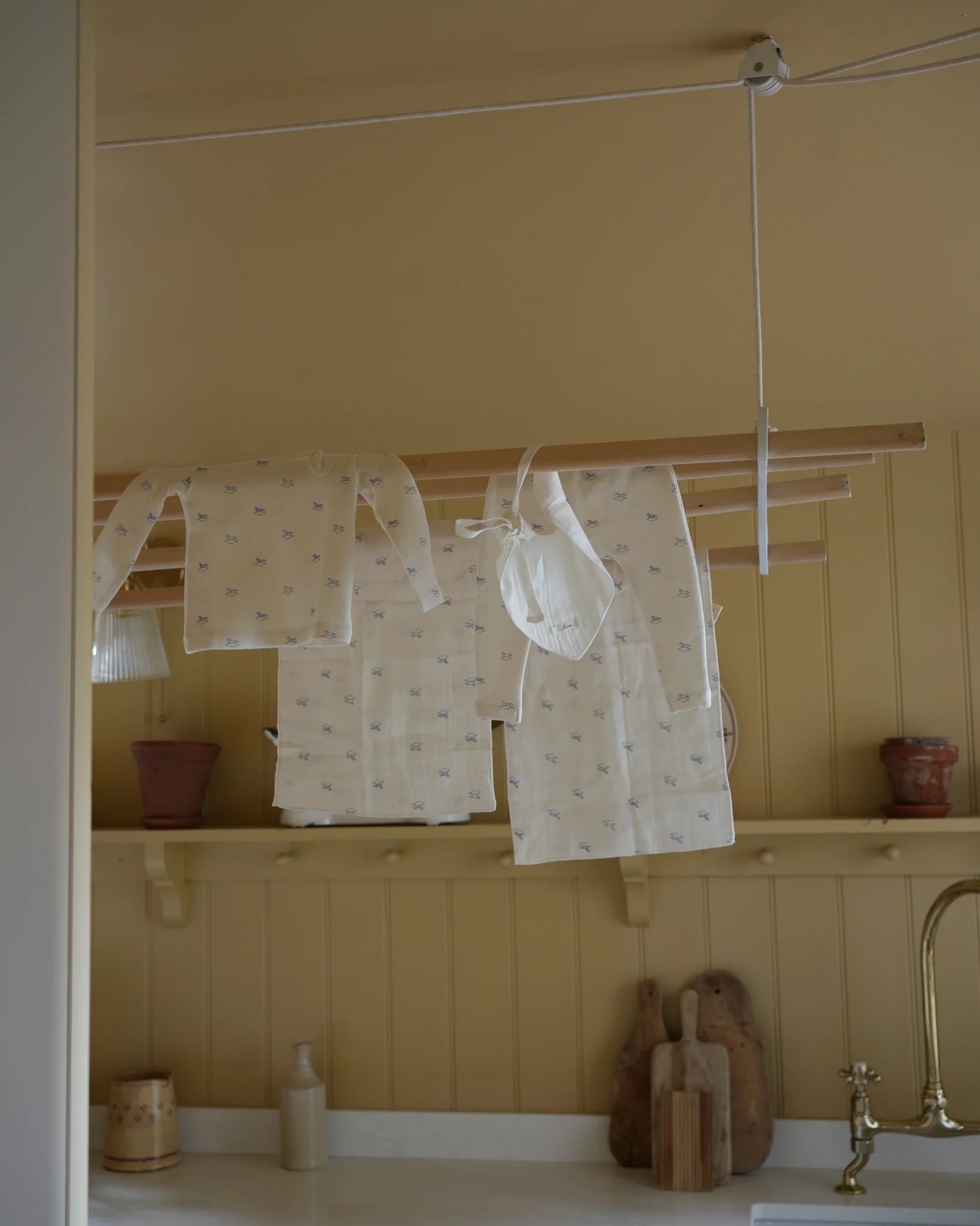 ferne baby Drool Bib - Rocking Horse