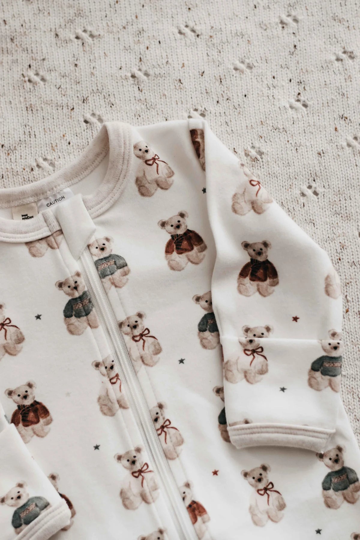 Bencer and Hazelnut Merry Peshal Zipsuit