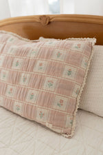 New Grain Patchwork Pillowcase - Fleur