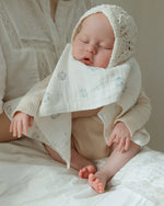 ferne baby Burp Cloth - Bluet (set of two)