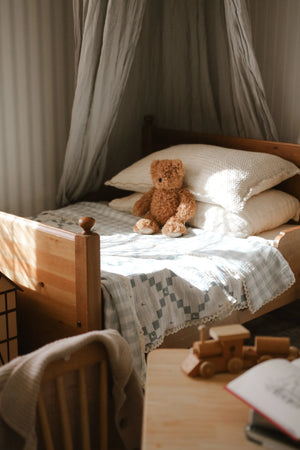 Ellie + Layne Big Kid Blanket - Grandma's Goose Quilt