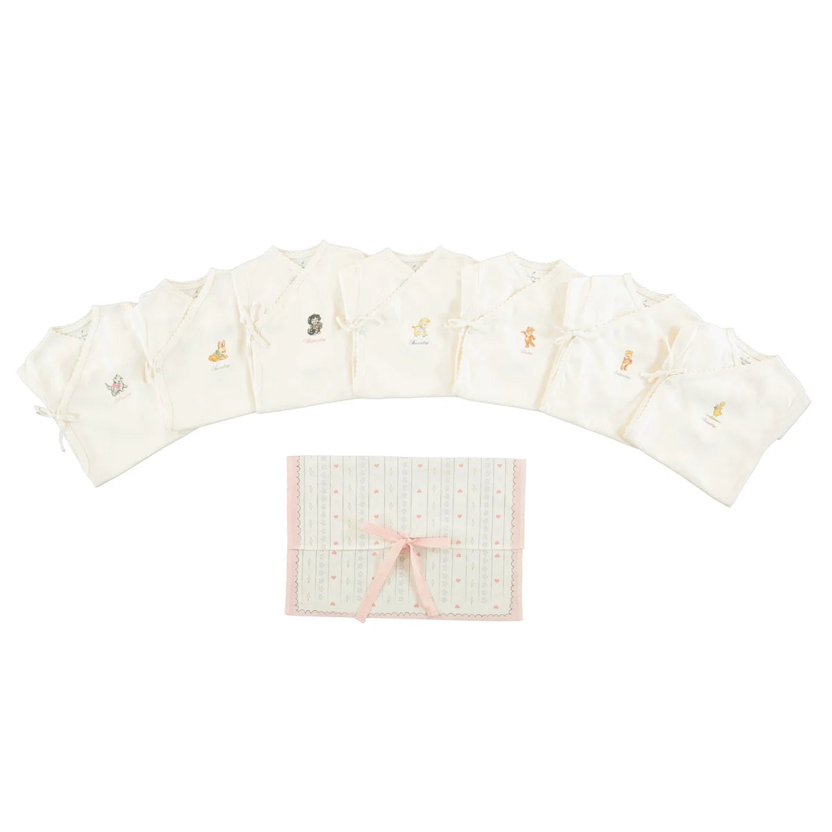 Bebe Organic Bebe Weekdays Wrap Overall Set