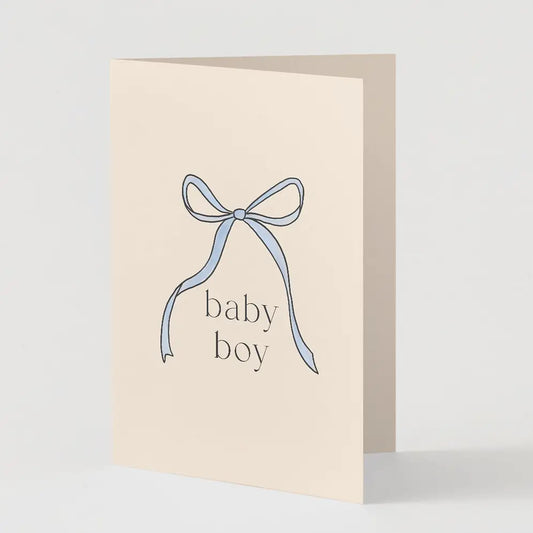The Name Nest Baby Boy Card