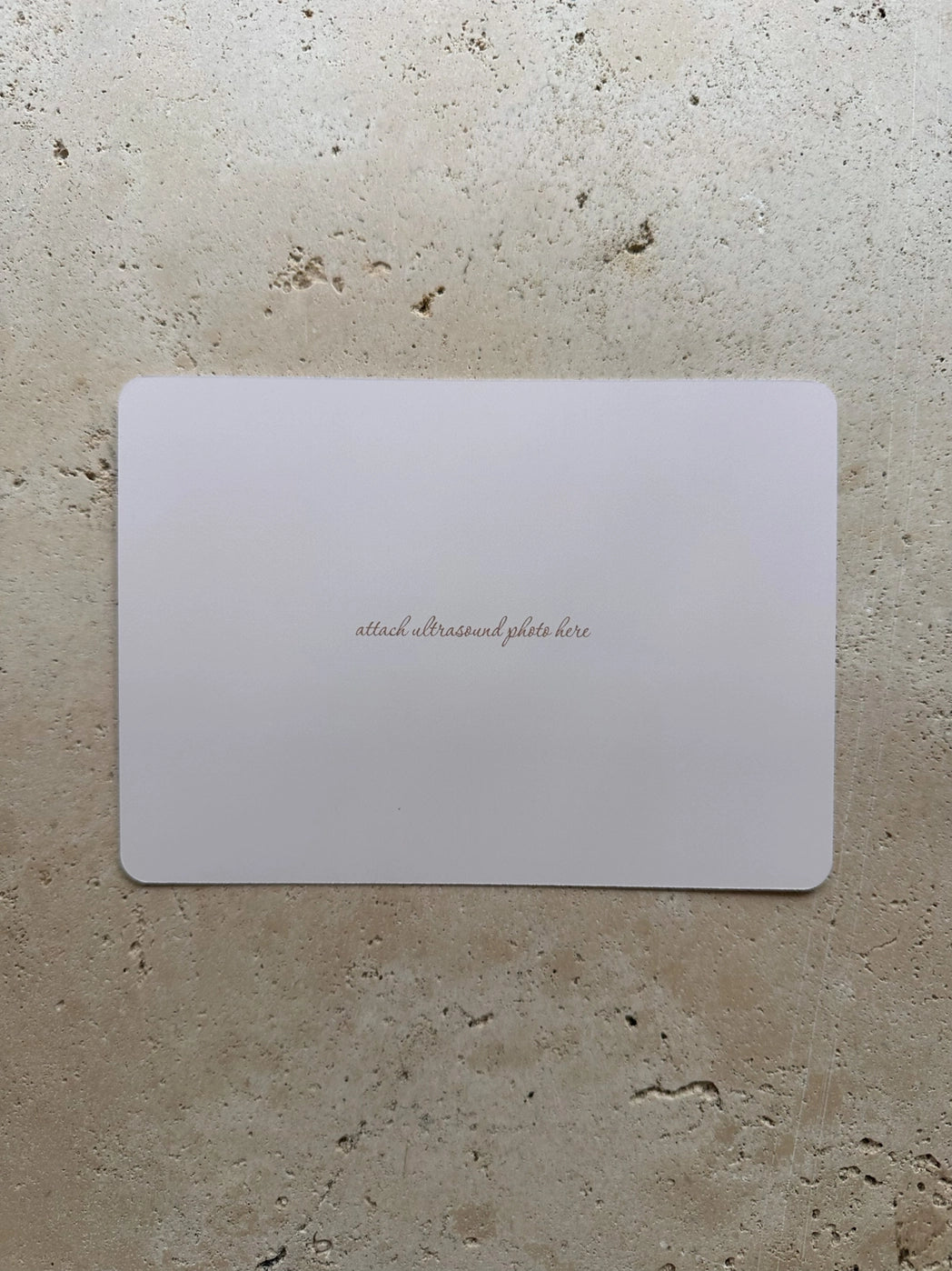 The Name Nest Baby on the Way Ultrasound Card