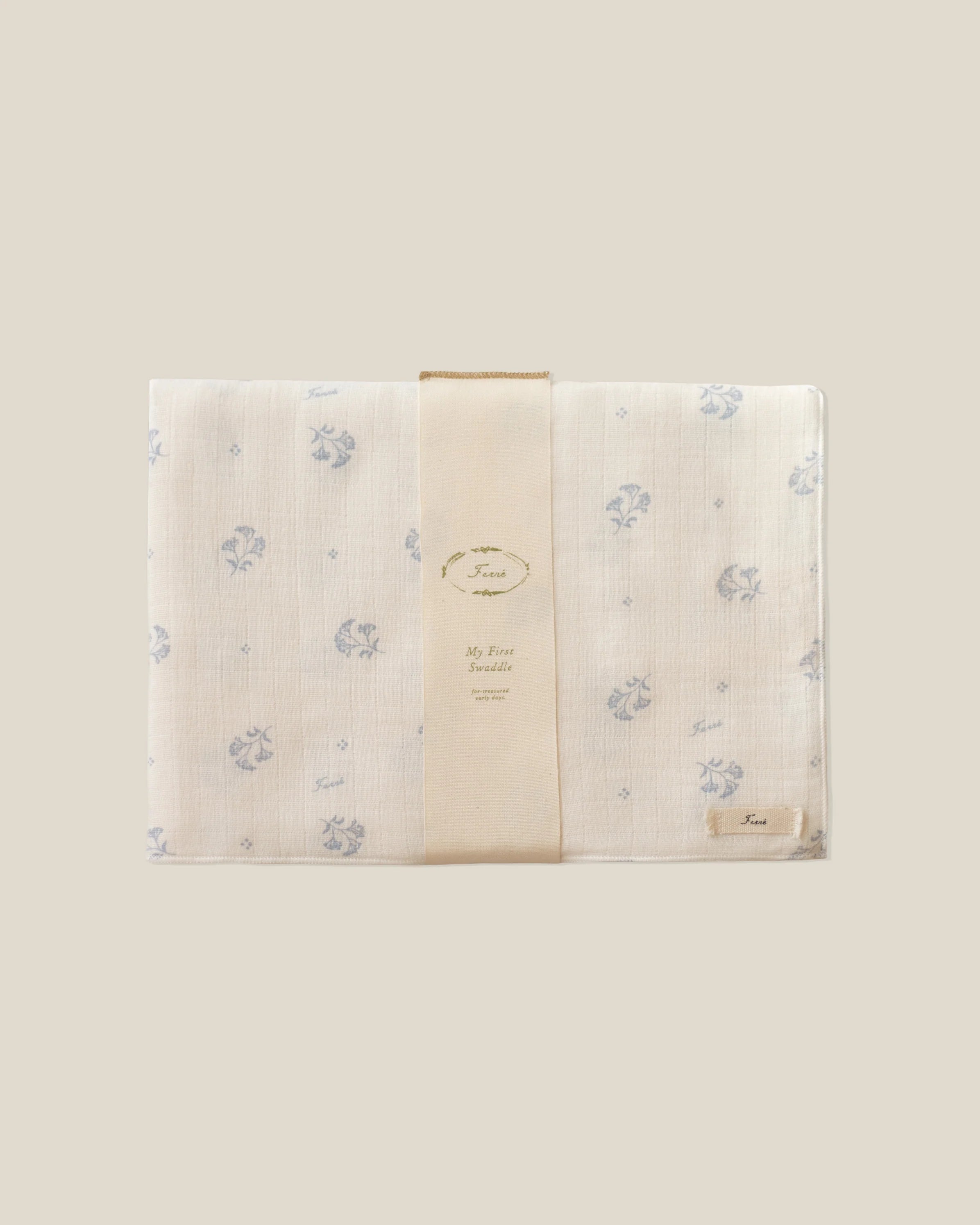 ferne baby Swaddle - Bluet Floral