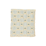 Bebe Organic Sailor Baby Boat Patchwork Blanket