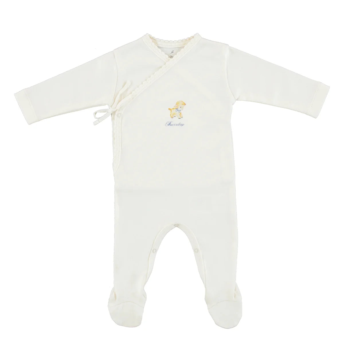 Bebe Organic Bebe Weekdays Wrap Overall Set
