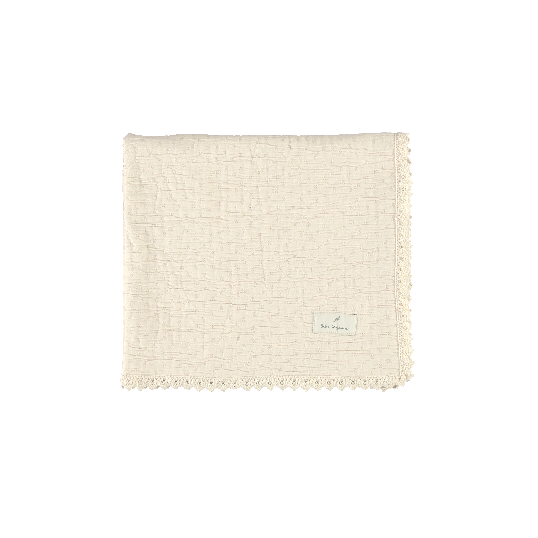 Bebe Organic Lumi Chenille Natural Twin Blanket