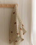Solange Pilote Vintage Airplane 6 Layer Gauze Blanket