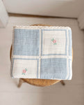 New Grain Patchwork Blanket - Spring Bloom