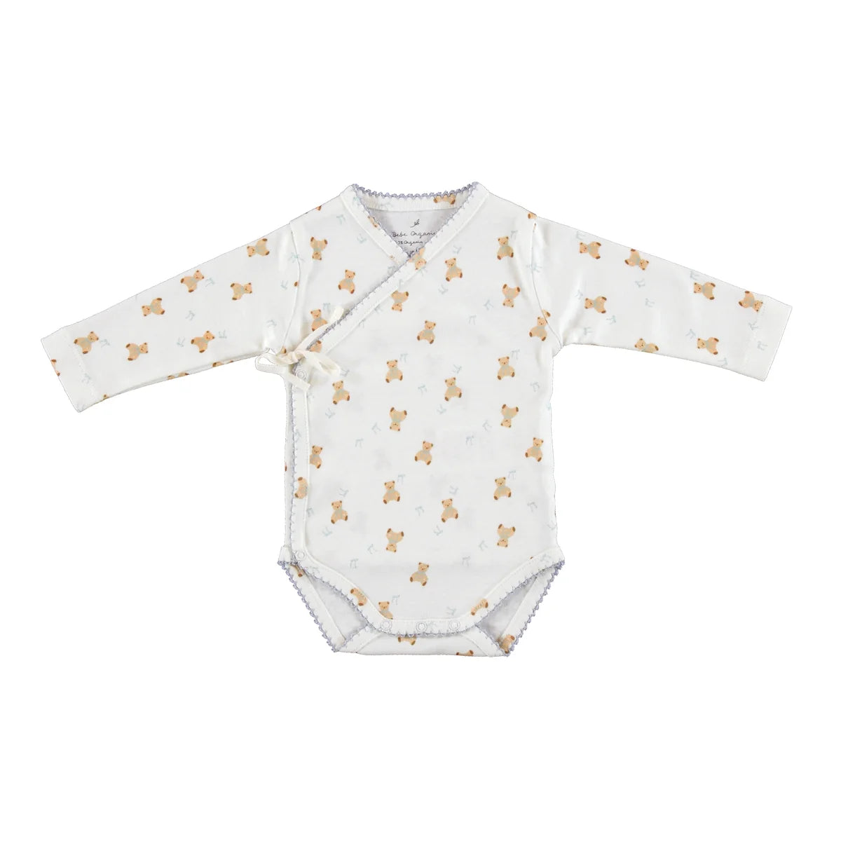 Bebe Organic Ted Wrap Onesie