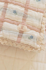 New Grain Meadow Twin Quilt - Petal