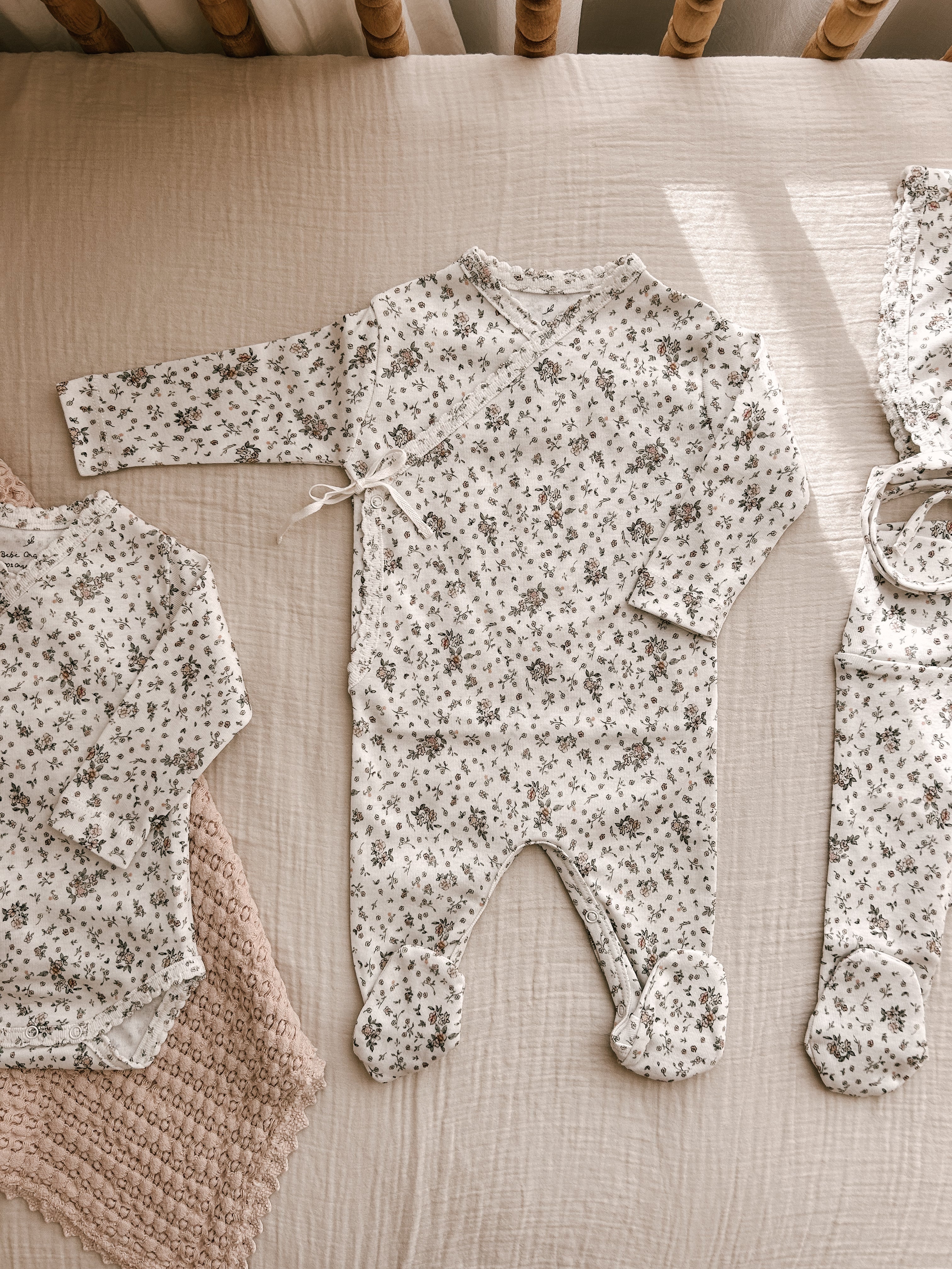 Bebe Organic Blanca Overall Fall Prairie