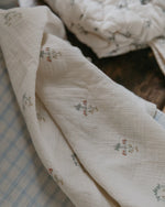 Garbo & Friends La Fraise Muslin Swaddle Blanket