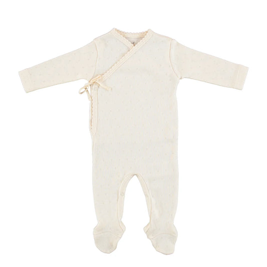 Bebe Organic Pointelle Overall AW26