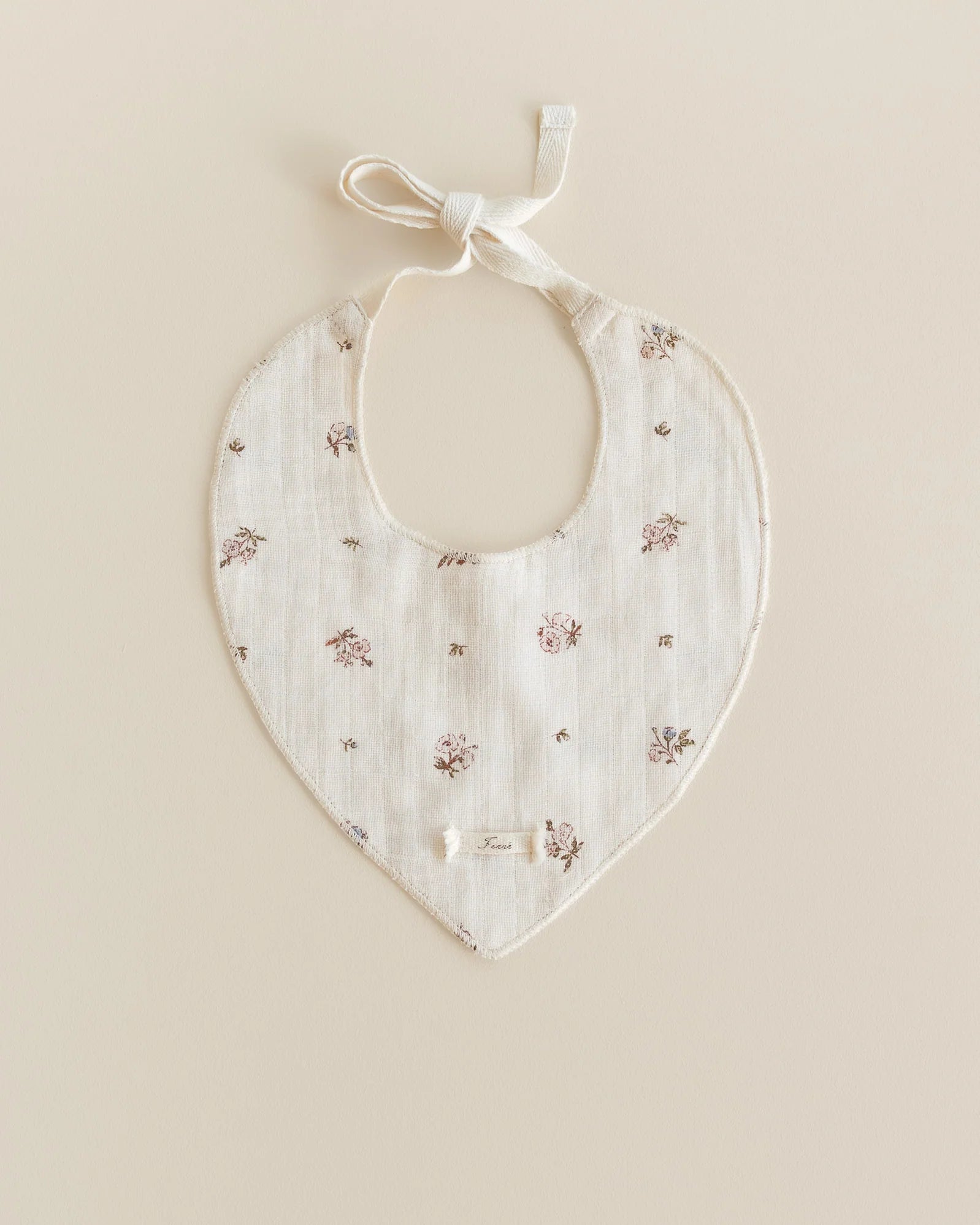 ferne baby Drool Bib - Poppy Floral