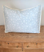 Ellie + Layne Pillowcase Sham - Daphne Icy Blue Floral