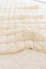 New Grain Cloud Baby Blanket - Milk