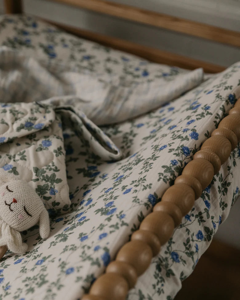Garbo & Friends Dainty Bassinet Fitted Sheet & Changing Mat Cover