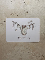 The Name Nest Baby on the Way Ultrasound Card