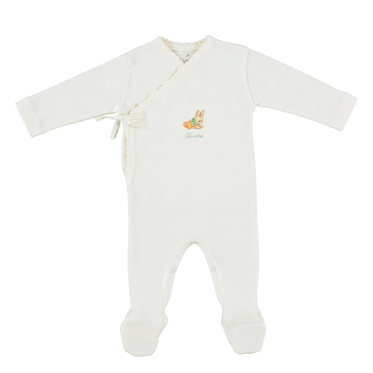 Bebe Organic Bebe Weekdays Wrap Overall Set