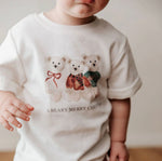 Bencer and Hazelnut Beary Merry Christmas Bodysuit