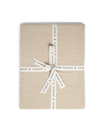 Garbo & Friends Olive Muslin Cot Fitted Sheet