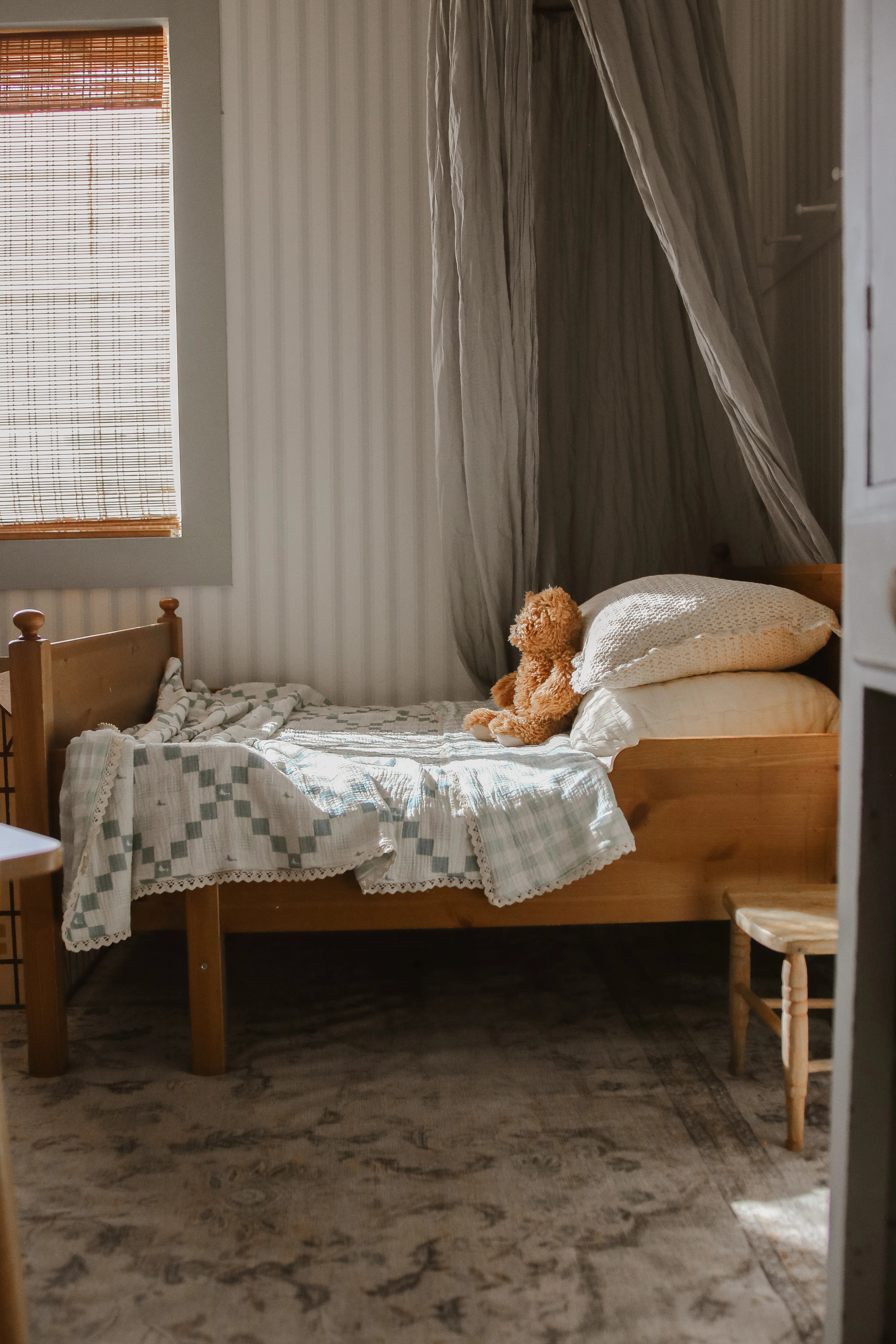 Ellie + Layne Big Kid Blanket - Grandma's Goose Quilt