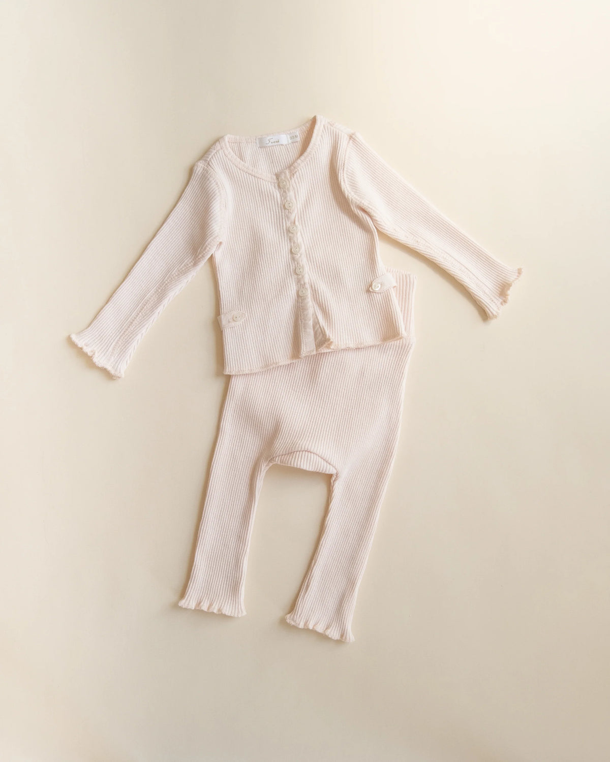 ferne baby Slub Cardigan Set