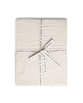 Garbo & Friends Eggshell Muslin Cot Fitted Sheet