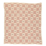Bebe Organic Summer Strawberry Waffle Baby Blanket