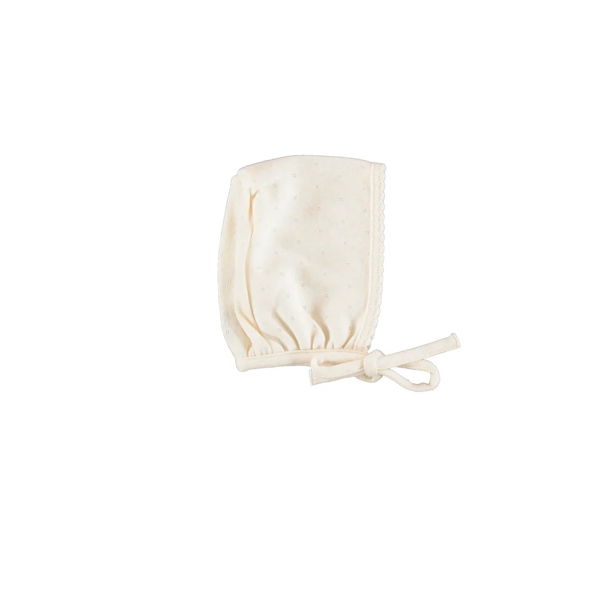 Bebe Organic Pointelle Bonnet AW26