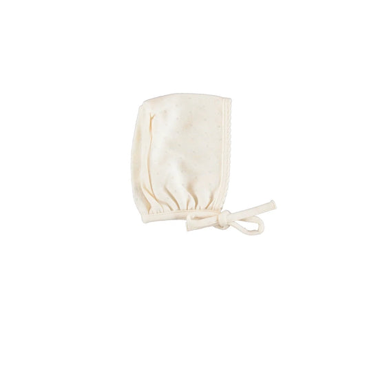 Bebe Organic Pointelle Bonnet AW26