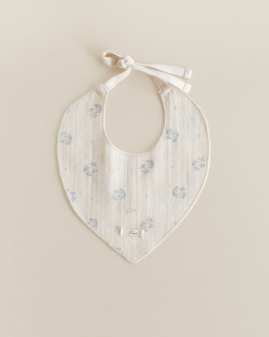 ferne baby Drool Bib - Bluet Floral