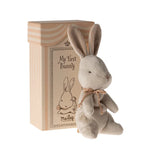 Maileg My First Bunny White (Pink)