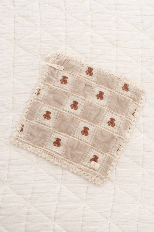 New Grain Patchwork Lovie - Teddy