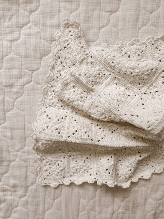 Gooseberry Fool Nelly Pram Blanket
