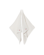 Garbo & Friends Gingham Small Muslin Blankets (pack of 2)