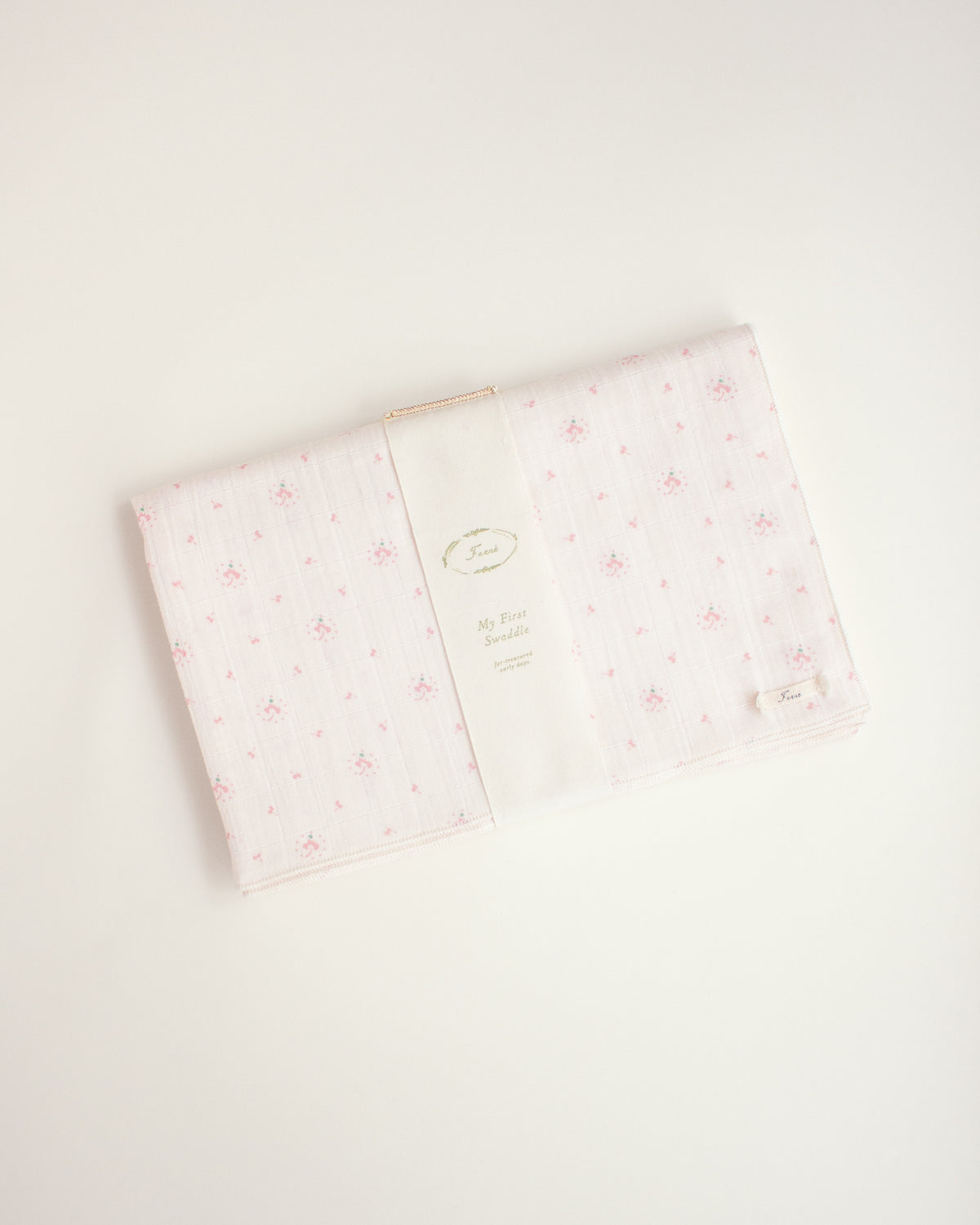 ferne baby Swaddle - Pink Calico