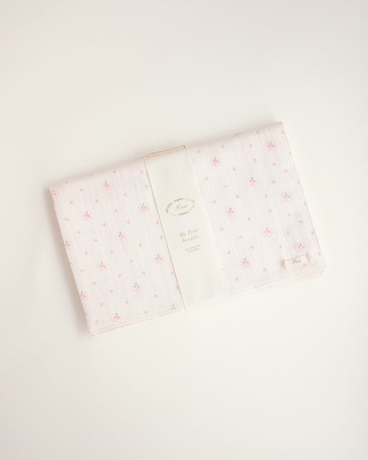 ferne baby Swaddle - Pink Calico