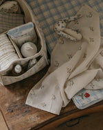 Garbo & Friends La Fraise Muslin Swaddle Blanket
