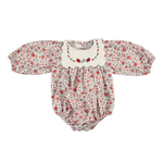 Bebe Organic Clementine Romper - Sweet Roses Floral