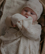 Gooseberry Fool Silk Sudha Swaddle Blanket