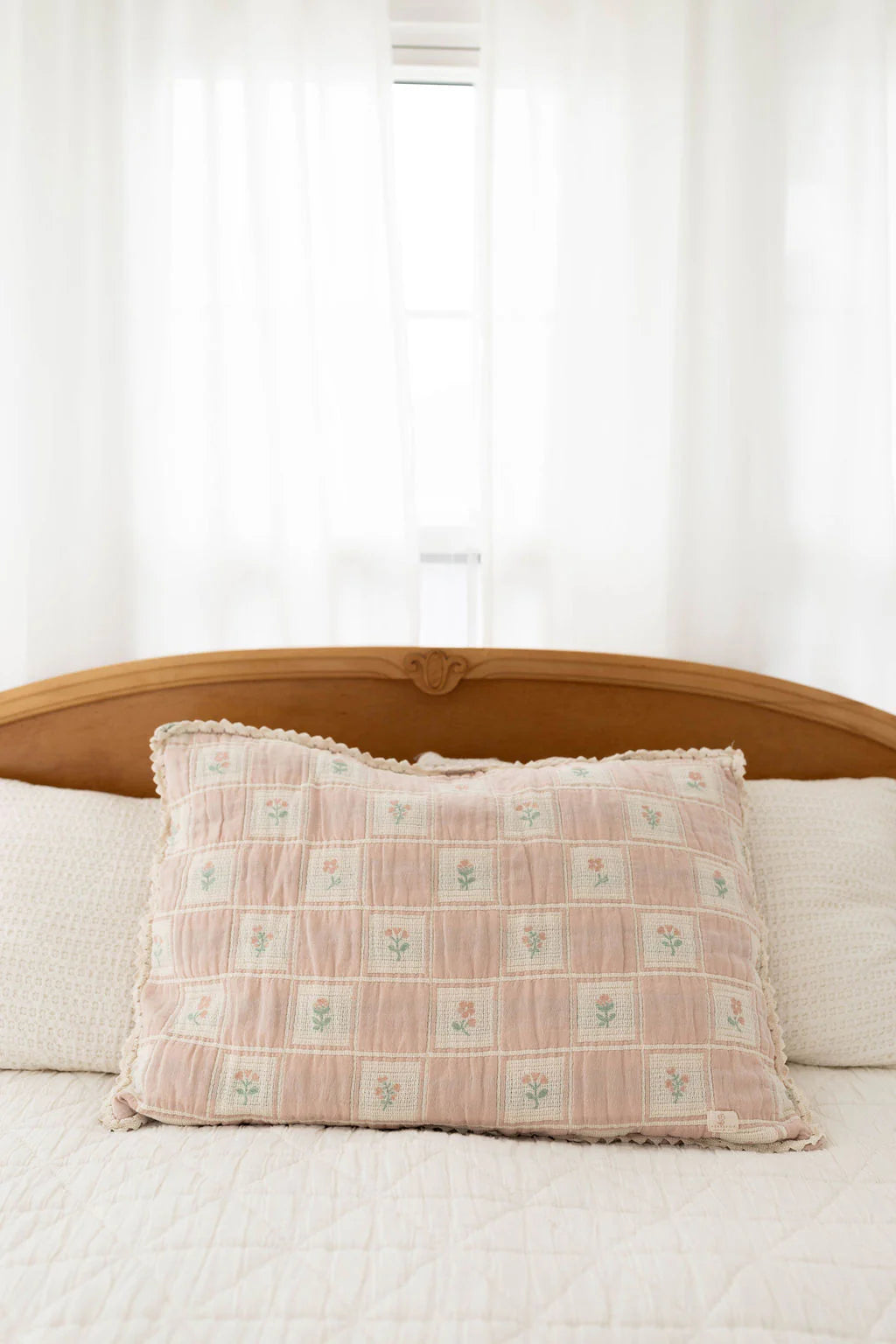 New Grain Patchwork Pillowcase - Fleur