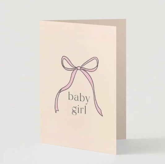 The Name Nest Baby Girl Card
