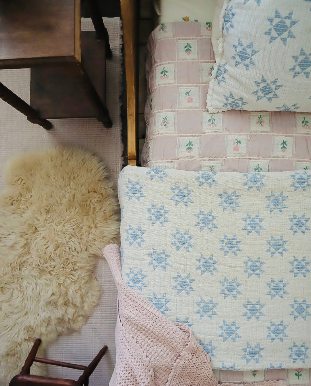 New Grain Sky Star Twin Blanket